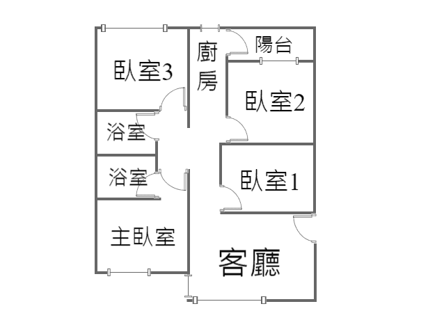 水湳經貿(格林威治) 稀有視野大四房休旅車位