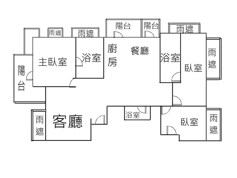 七期「恆詠」高樓視野戶~大三房+三平車