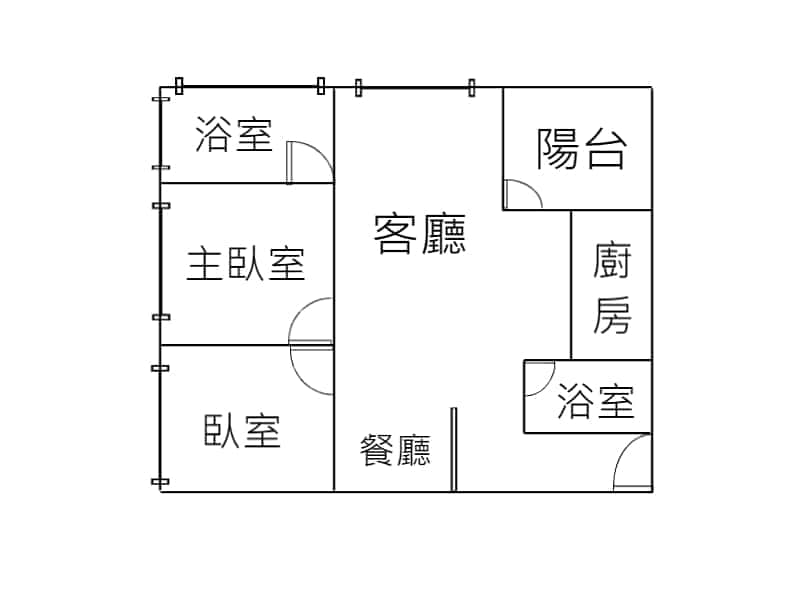 中港the one精裝兩房平車高樓視野戶